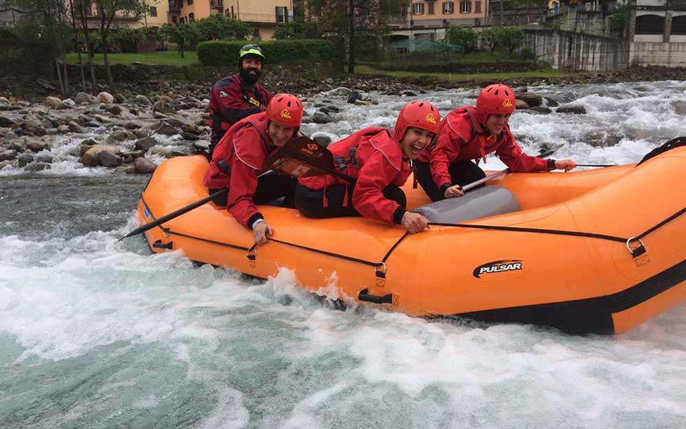 Rafting sul fiume Brembo - BergamoXP