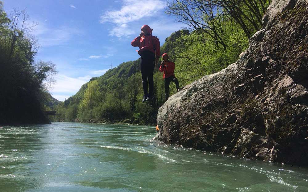 Rafting on Brembo River - BergamoXP