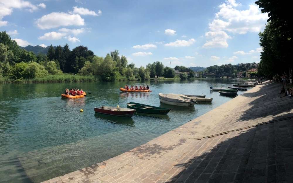 Soft Rafting on Adda River - BergamoXP