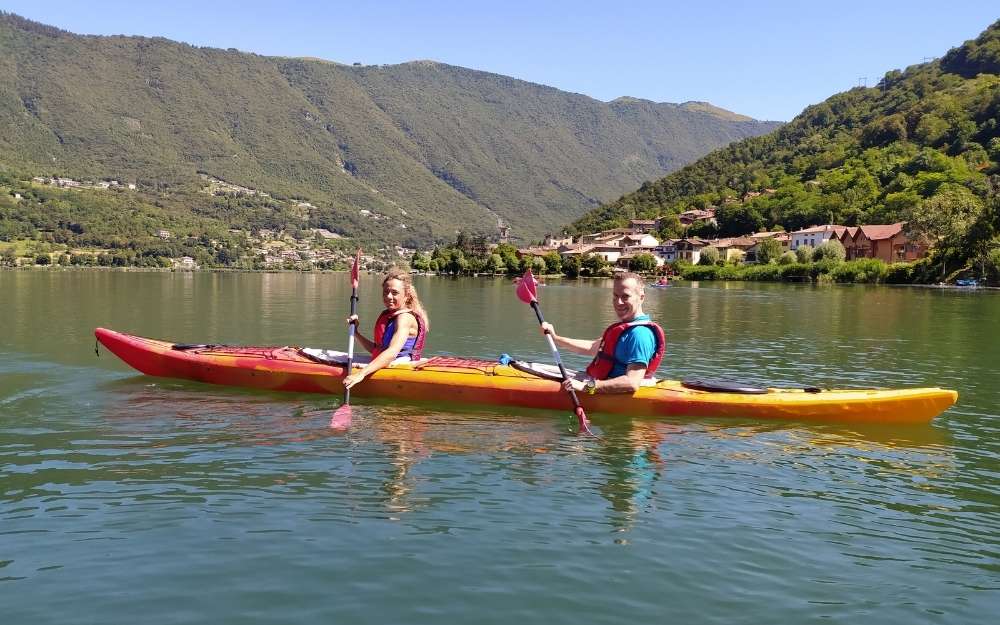 Kayak sul lago di Endine - BergamoXP